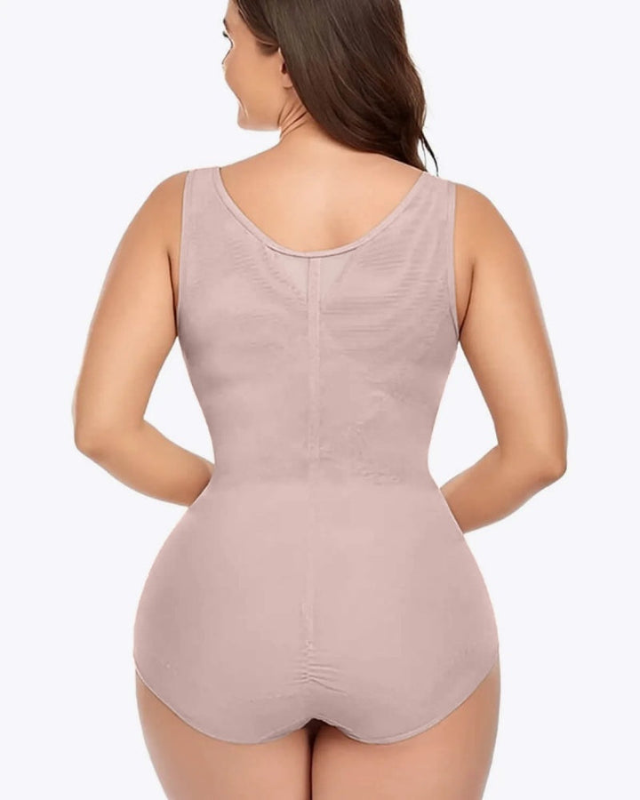 Mesh Seamless Waist Slimmer Corset Butt Shaping Shapewear Bodysuit